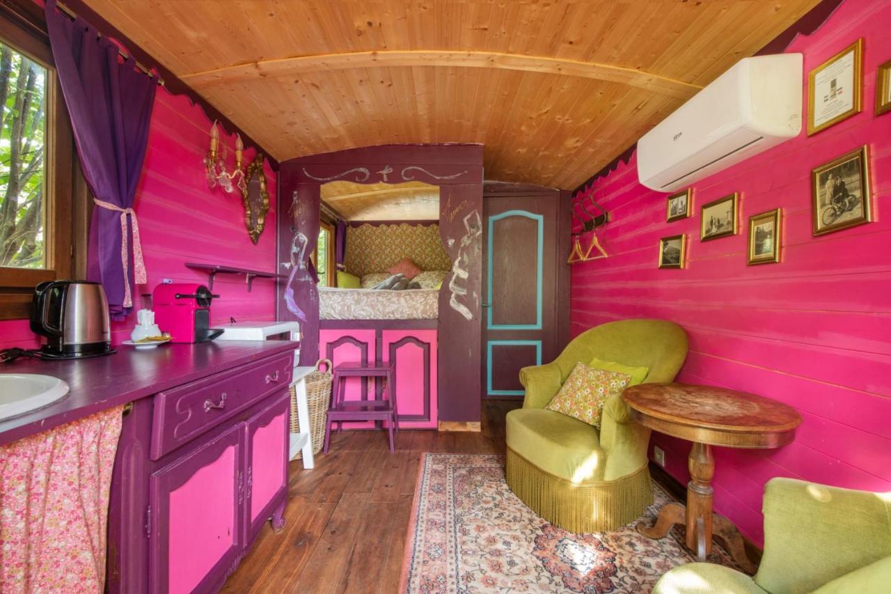 Roulotte Insolite Avec Terrasse Proche Paris Noisy-le-Grand ภายนอก รูปภาพ